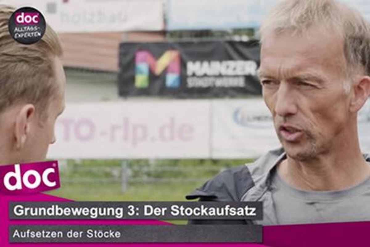 Grundlagen Nordic Walking – Der Stockaufsatz